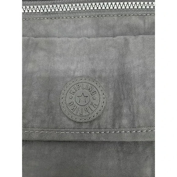 Kipling Lori Crossbody Small Purse Grey Multi Pockets - Picture 2 of 9